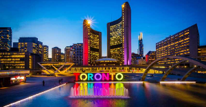 The image of Toronto used for the ICS 53rd conference